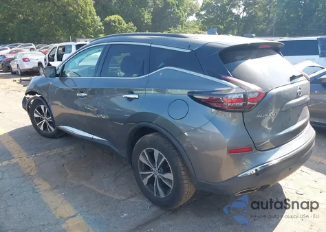 2020 Nissan Murano Sv Intelligent Awd from USA, damaged, VIN 5N1AZ2BS2LN139487